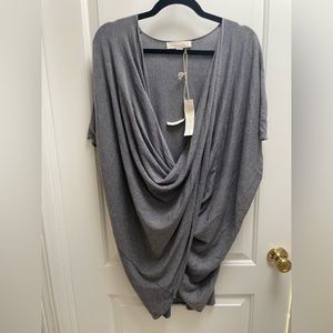Lovestitch Celia Draped Front Pullover, Size Medium